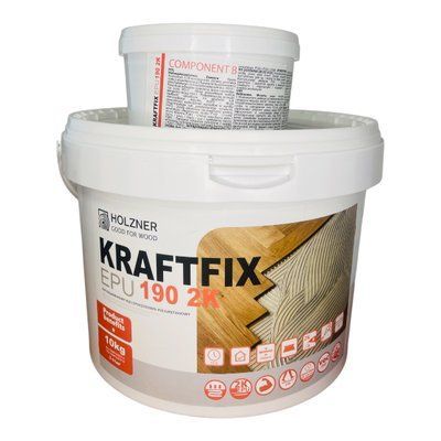 KRAFTFIX 190 EPU 2K клей - 10 кг  90504 фото
