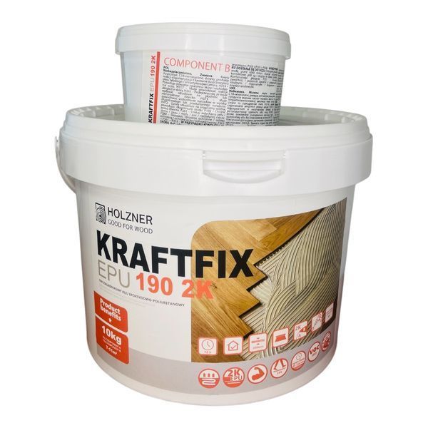 KRAFTFIX 190 EPU 2K клей - 10 кг  90504 фото
